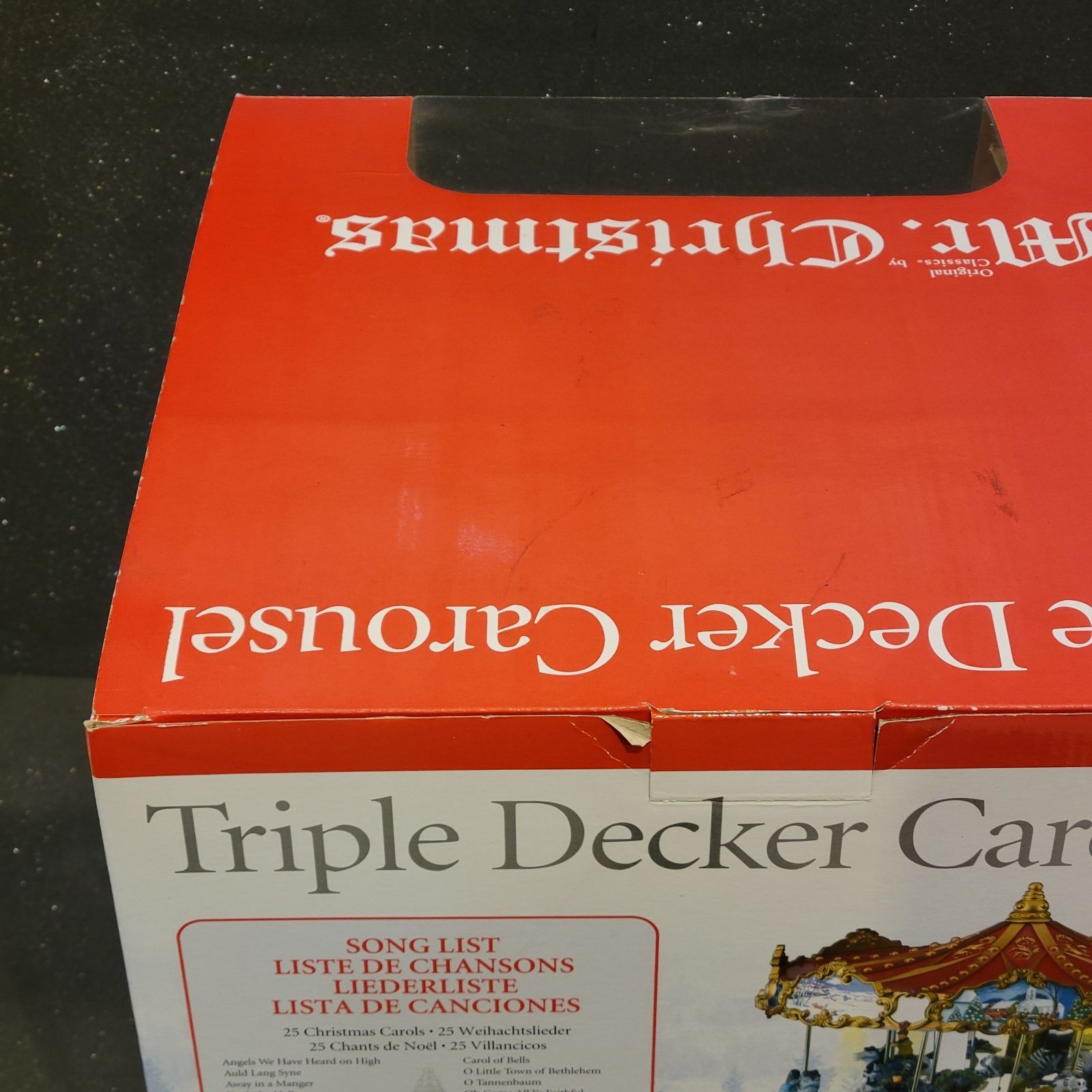 値下げアイテム！【美品】ミスタークリスマス カルーセル オルゴール