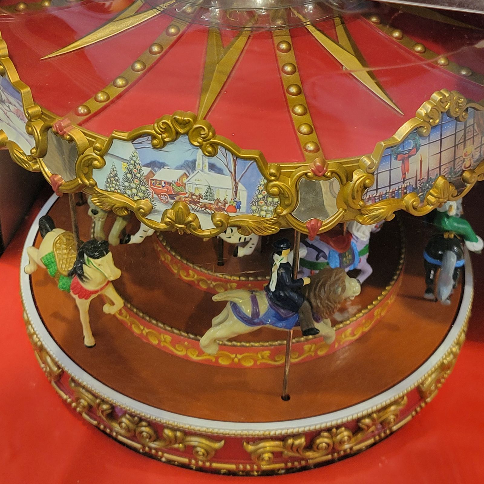 値下げアイテム！【美品】ミスタークリスマス カルーセル オルゴール