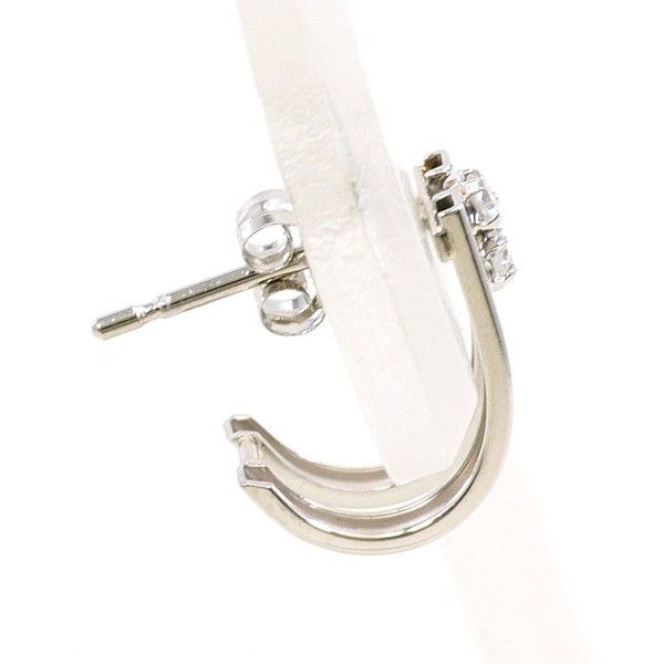 PT 900 ピアス pierced earrings 片耳 ダイヤ 総重量約0.6 g