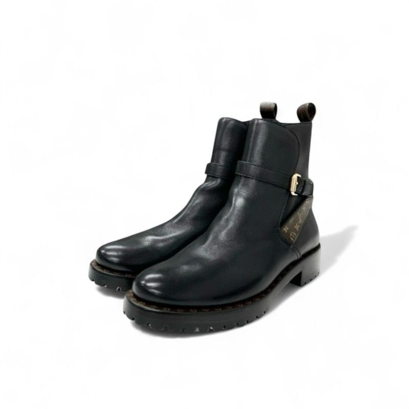 LOUIS VUITTON モノグラム　ショートブーツ　36 楽天市場】ルイヴィトン LOUIS VUITTON スタートレイルライン