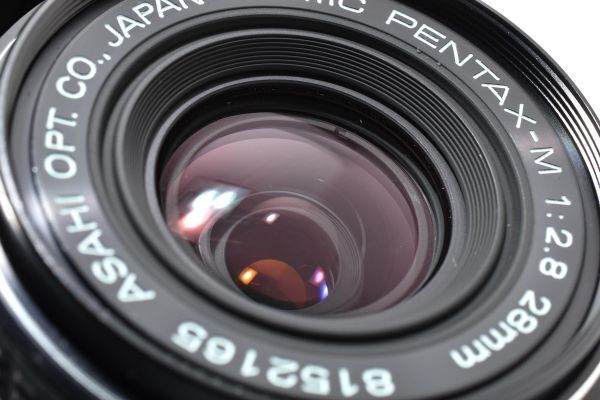☆極上品☆ Pentax ペンタックス SMC Pentax-M 28mm F2.8 #K467-2