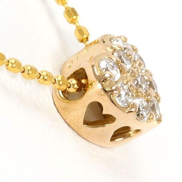 k18YGネックレス　ダイヤ0.12 楽天市場】【20％OFF☆1/14まで】初売りSALE開催中 ダイヤモンド