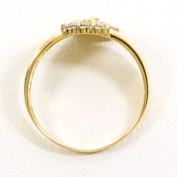 K 18 YG リング ring 指輪 11号 ダイヤ 0.40 総重量約1.9 g