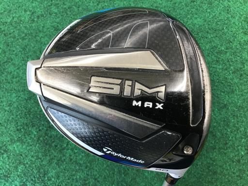 テーラーメイド SIM MAX 9° USA ドライバー DR 純正特注シャフト フレックスS メンズ 男性用 右利き 右用 Cランク ゴルフクラブ