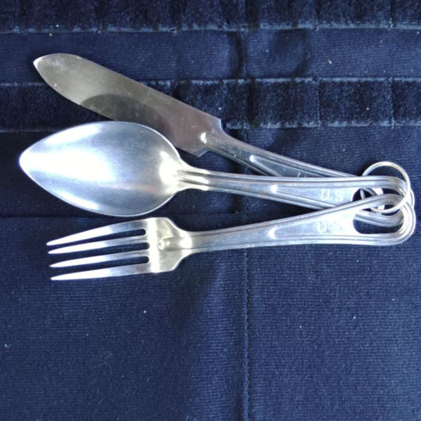 米軍実物 メスキットパン 箱入り カトラリー