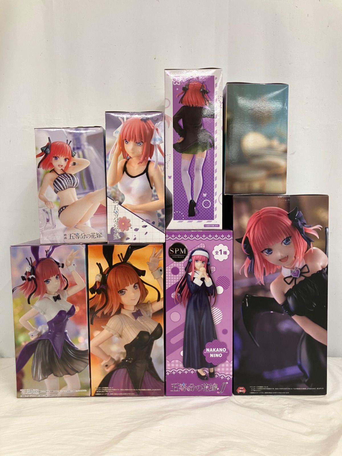 未開封 五等分の花嫁 中野二乃 BiCute Dark Figure Aqua Float Girls