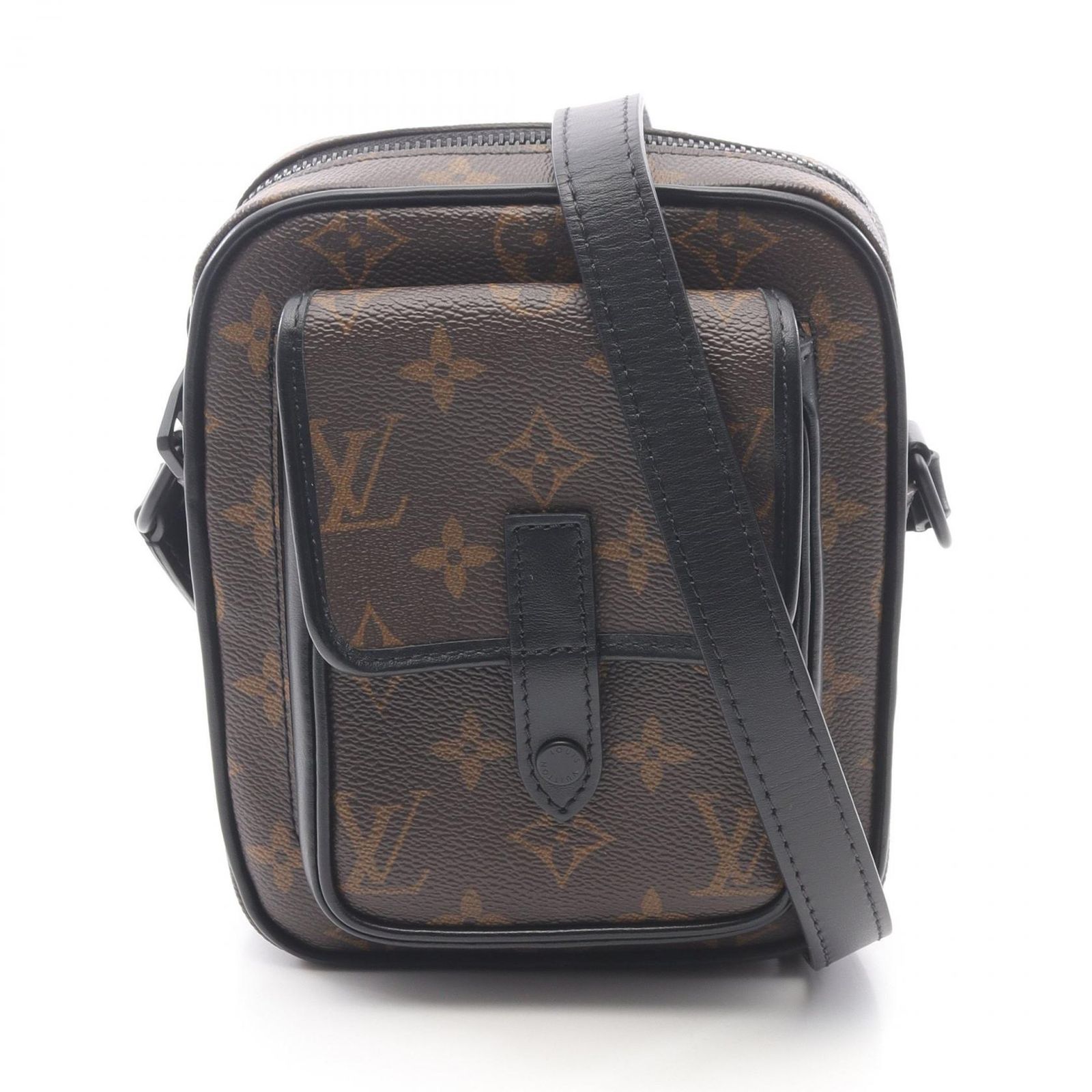 ルイ ヴィトン LOUIS VUITTON ショルダーバッグ クリストファー ウエアラブル ウォレット モノグラムマカサー M69404 PVCコーティングキャンバス レザー クリストファー ウエアラブル ウォレット
