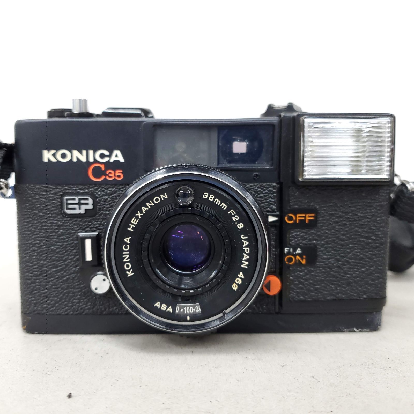動作 済 KONICA C35 EF F1112-21ID