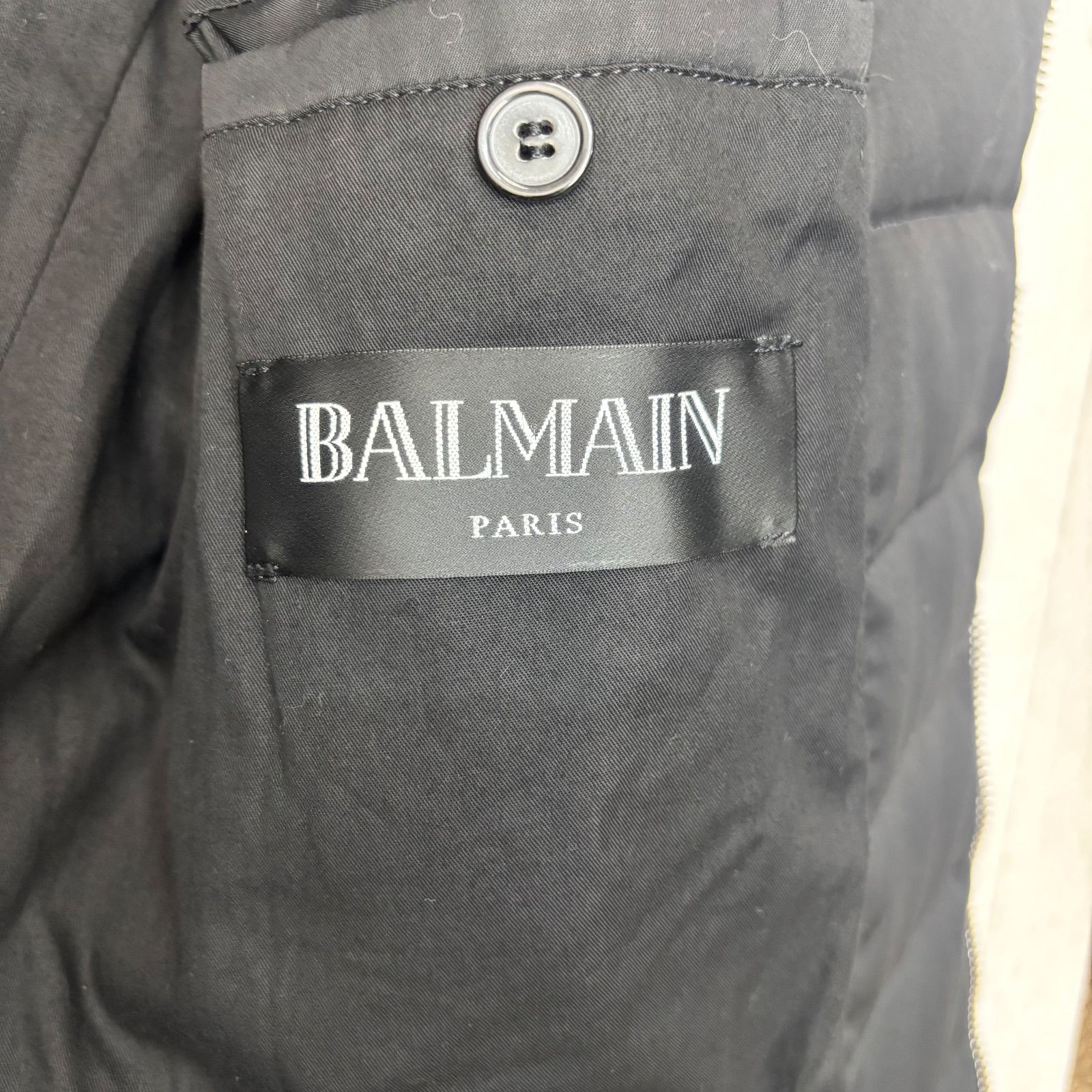 ◎ 美品 BALMAIN バルマン ライダースダウンジャケット S - メルカリ