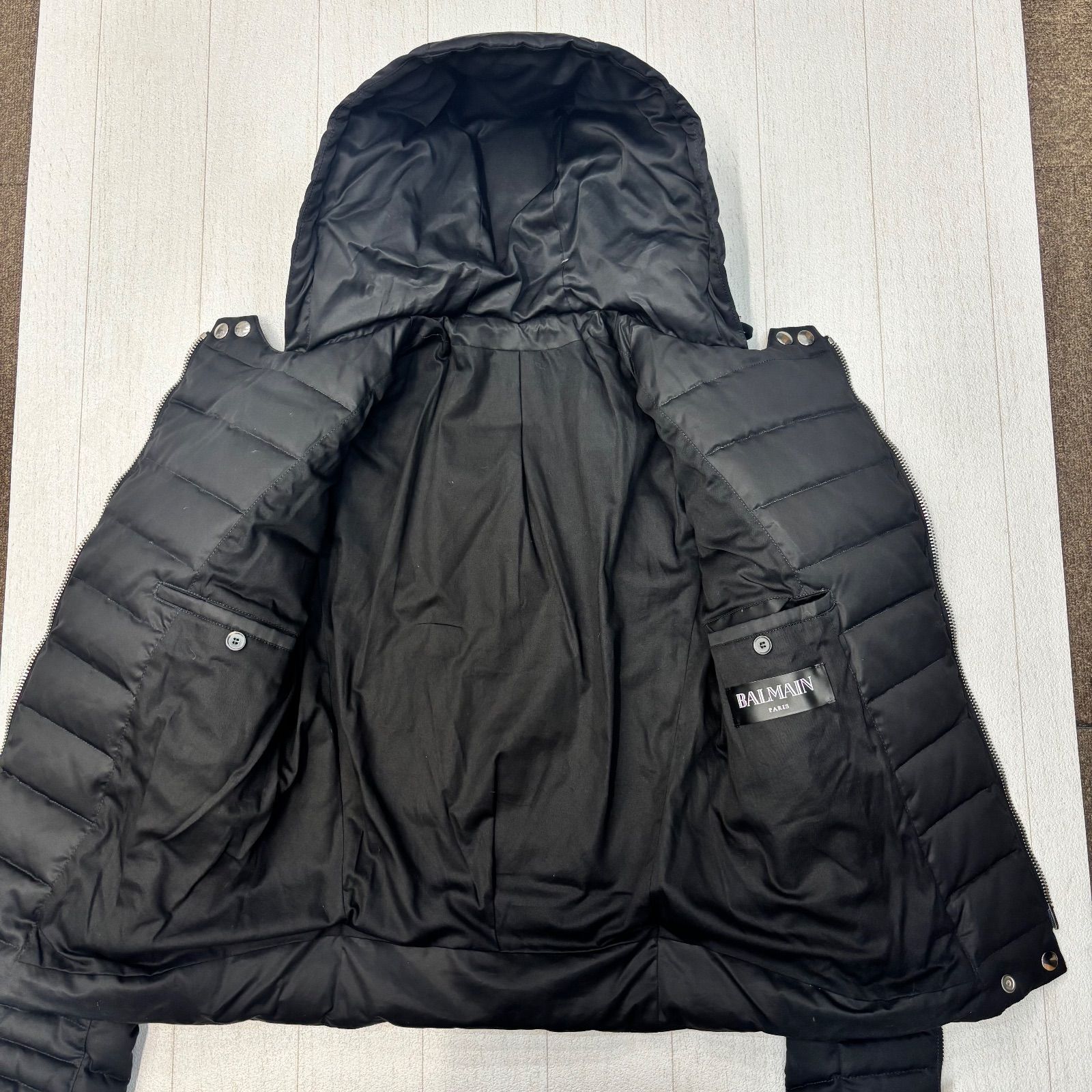 ◎ 美品 BALMAIN バルマン ライダースダウンジャケット S - メルカリ
