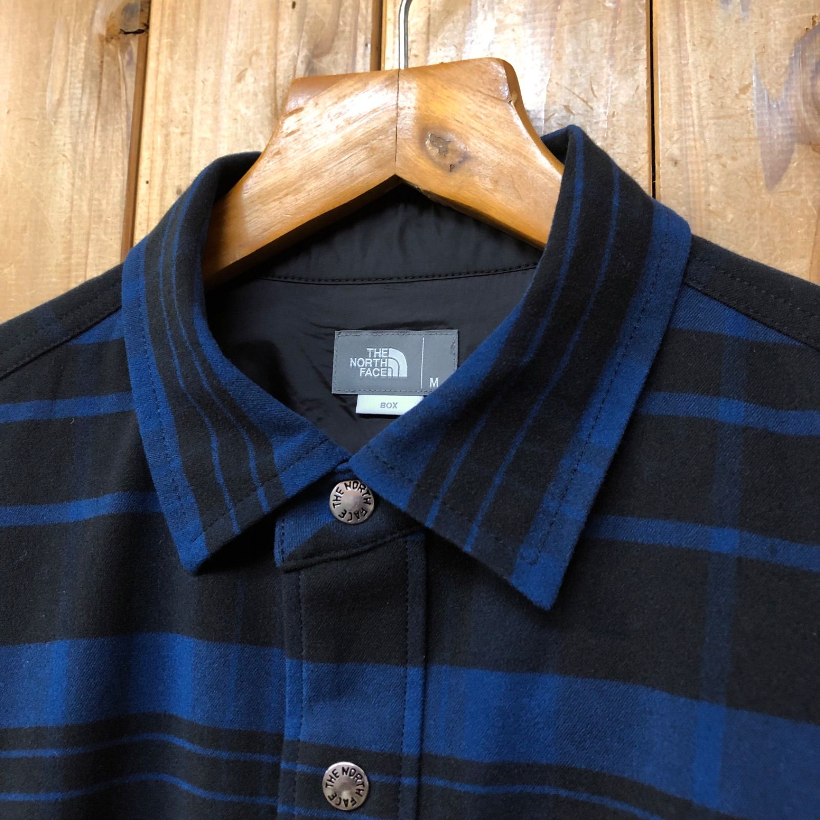 未使用 THE NORTH FACE ノースフェイス メンズM ストレッチフランネル