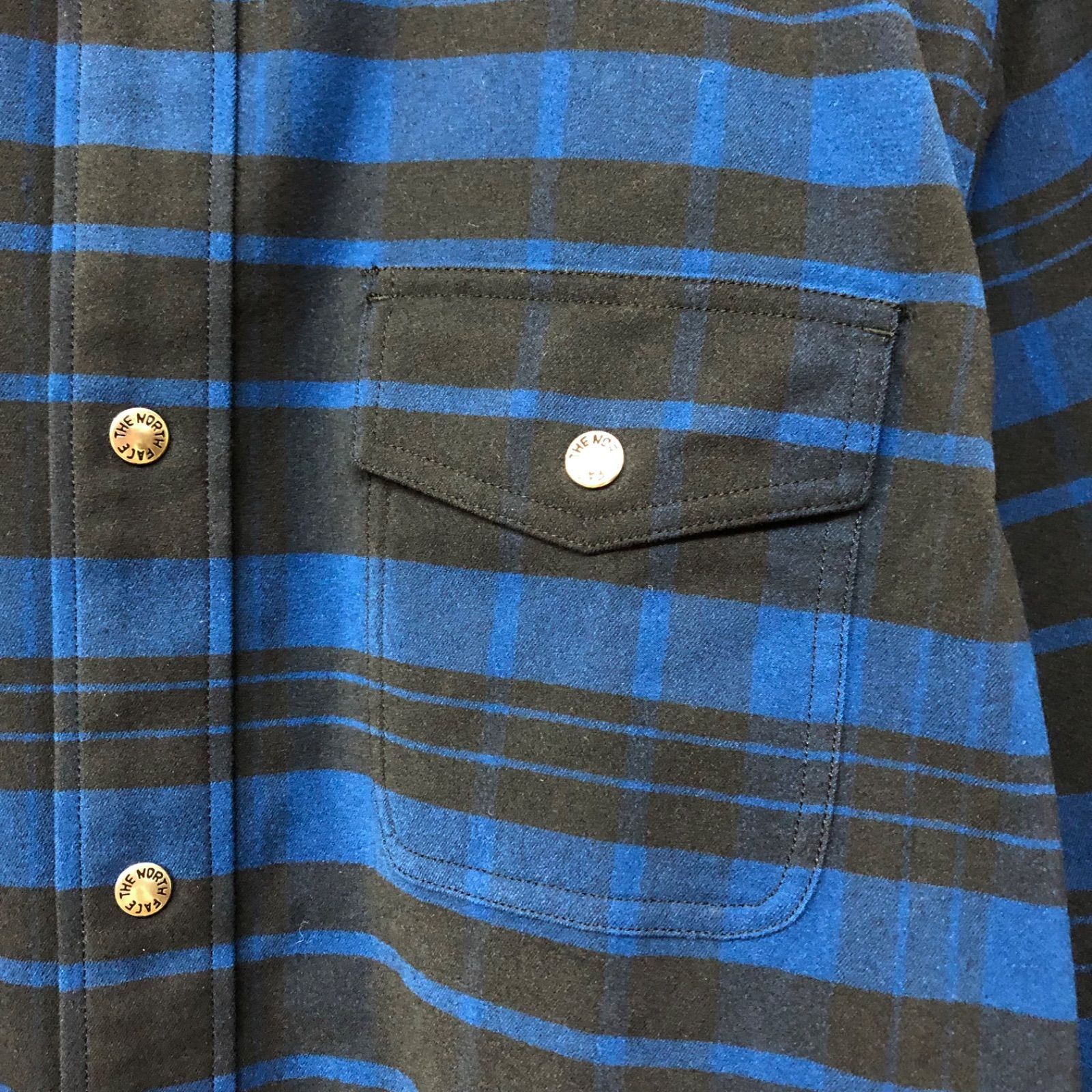 未使用 THE NORTH FACE ノースフェイス メンズM ストレッチフランネル 