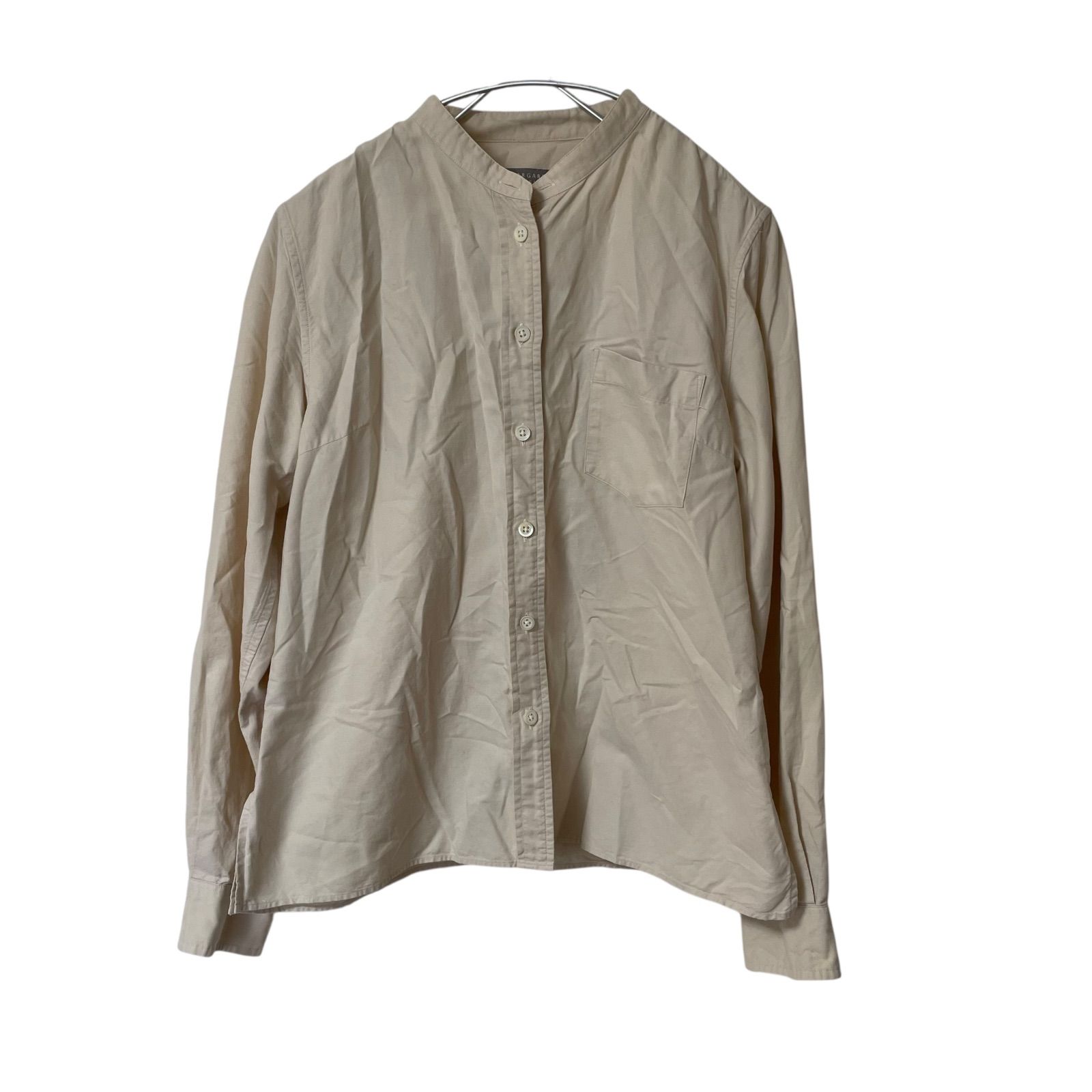 Z1595【美品】MARGARET HOWELL マーガレットハウエル バンドカラー