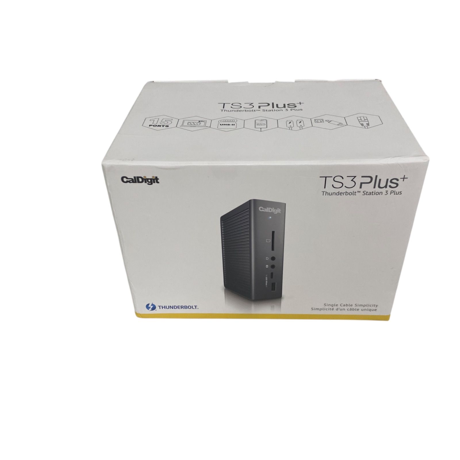 Plus TS3 CalDigit Thunderbolt 0 Dock - 85W – USB Charging, 7X UK 