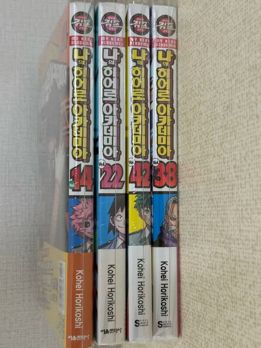 僕のヒーローアカデミア 初回版 未開封 14 22 38 42巻 僕のヒーロー