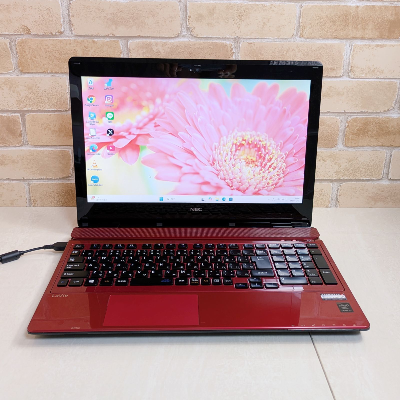 超大容量1000G☆i3/メモリ8G☆初心者OK！Win11ノートパソコン