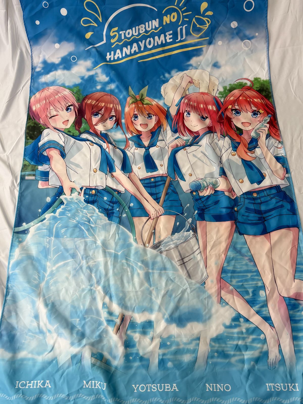 五等分の花嫁 タペストリー 特大マルチクロス - メルカリ