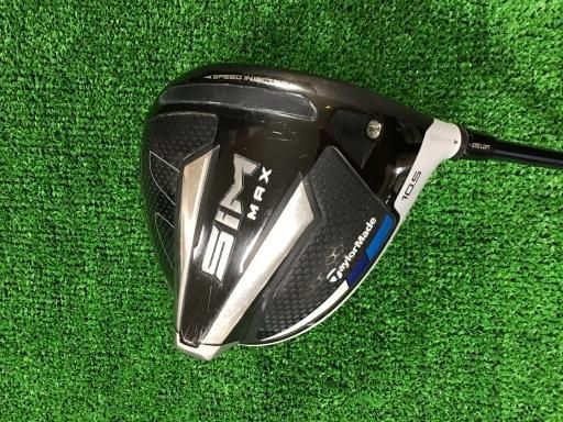 テーラーメイド SIM MAX 10.5° ドライバー DR Diamana TB 60 フレックスS メンズ 男性用 右利き 右用 Cランク ゴルフクラブ