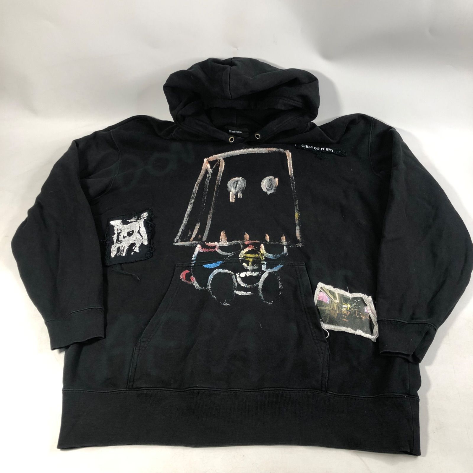 A1117-12-5 Guernika ゲルニカ パーカー ハンドペイント size XXL