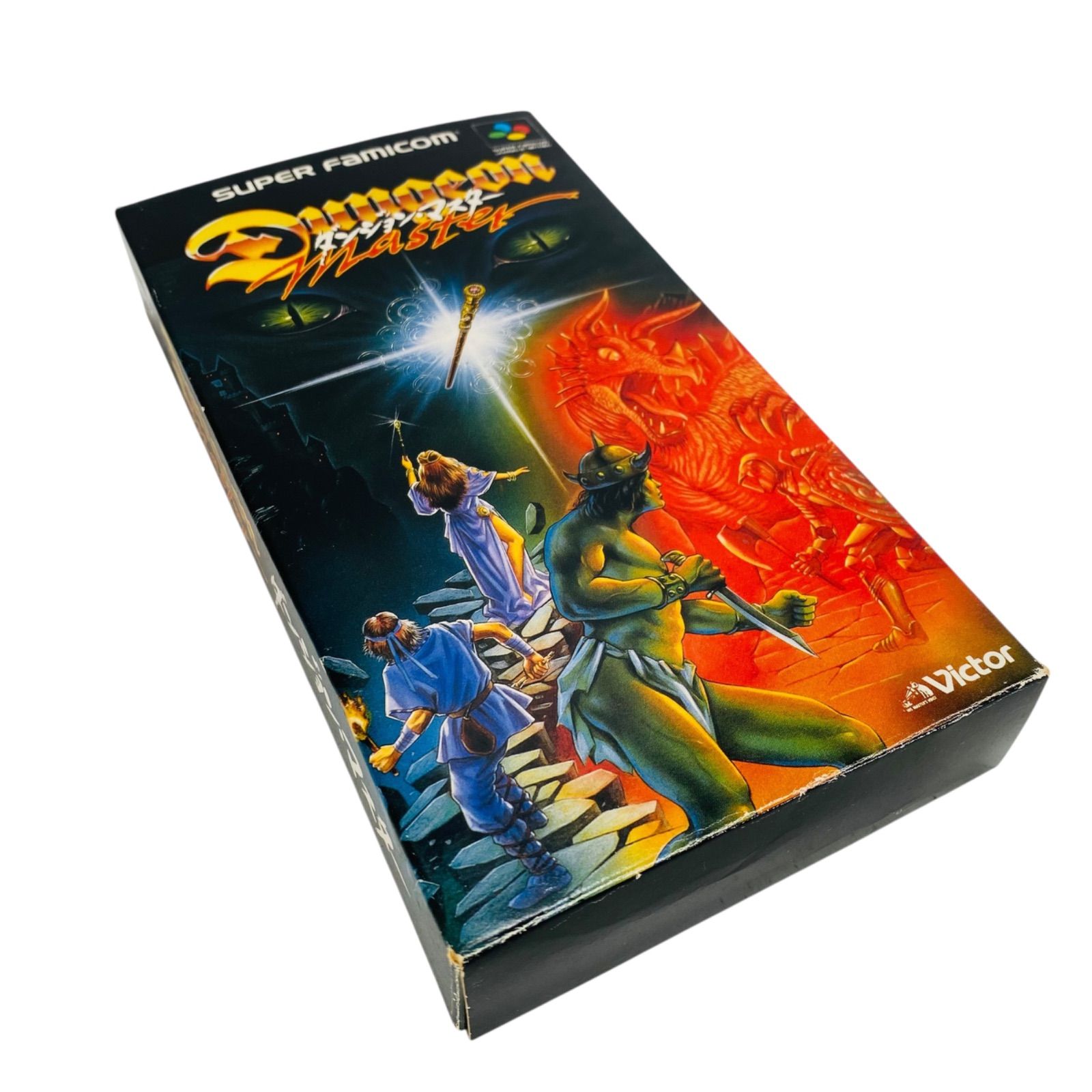 スーパーファミコンSFCダンジョンマスターDungeon Master ソフト 箱