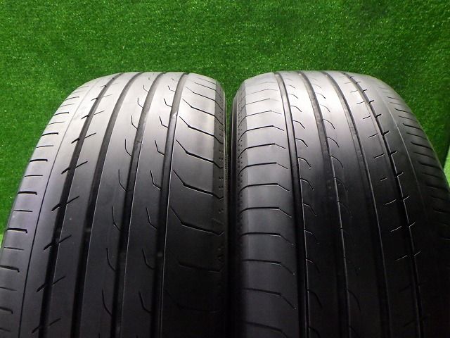 225 65 R 17 102 H 2本 22年製 ヨコハマ ブルーアース RV 03 溝5 5 アルファードハリアー