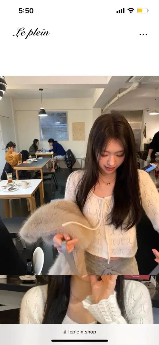 ルプレイン ルー ター ニット カーディガン