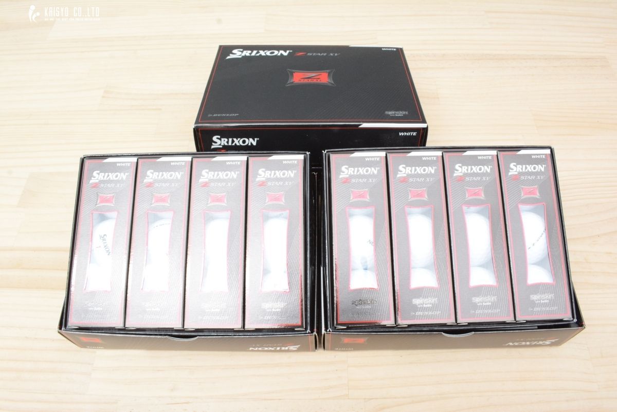 豪華3ダース ダンロップ SRIXON Z STAR XV 2021年 ゴルフボール 3ダース 36球入 ホワイト スリクソン ZSTAR Zスター