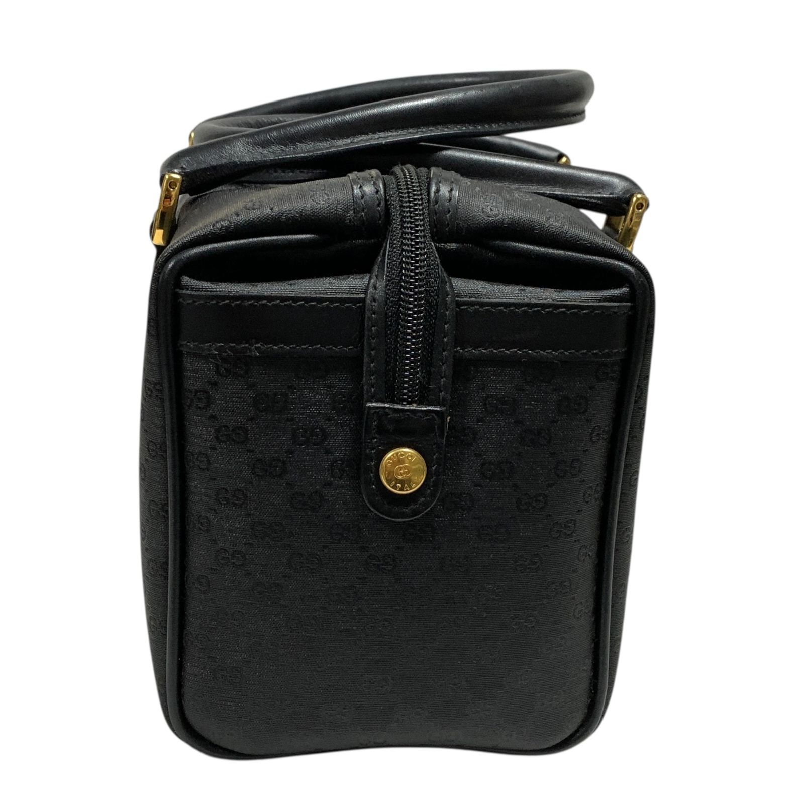  GUCCI グッチ GG柄 ボストンバッグ ミニボストン バッグ PVC 000 58 0093 ブラック 品 ボストンバッグ 旅行用バッグ バッグ