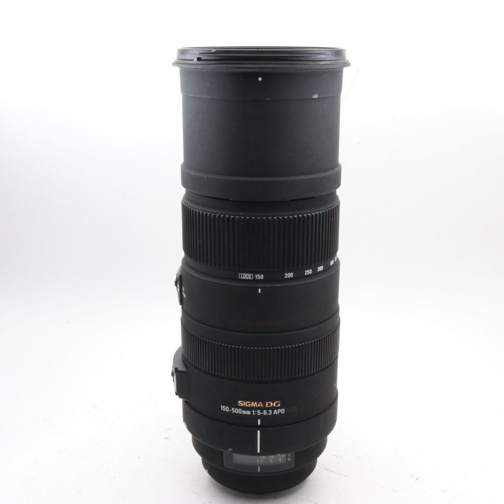 シグマ Sigma SIGMA 超望遠ズームレンズ APO 150-500mm F5-6.3 DG OS HSM キヤノン用 フルサイズ対応 737542