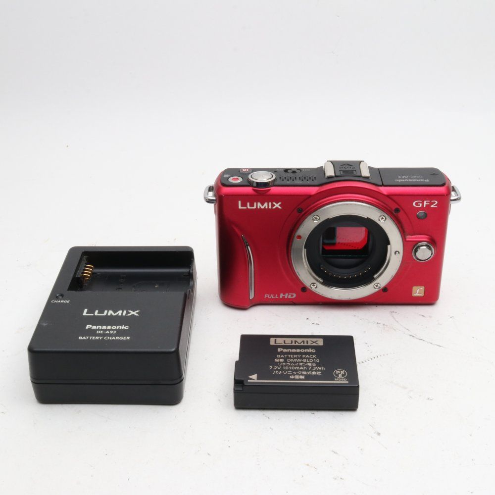 Panasonic デジタル一眼カメラ GF 2 ボディ フルハイビジョンムービー一眼 ホワイト DMC