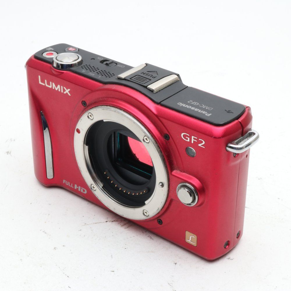 Panasonic デジタル一眼カメラ GF2 ボディ フルハイビジョンムービー一眼 ホワイト DMC-GF2
