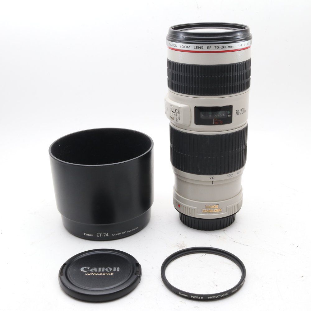 Canon 望遠ズームレンズ EF70-200mm F4L IS USM フルサイズ対応