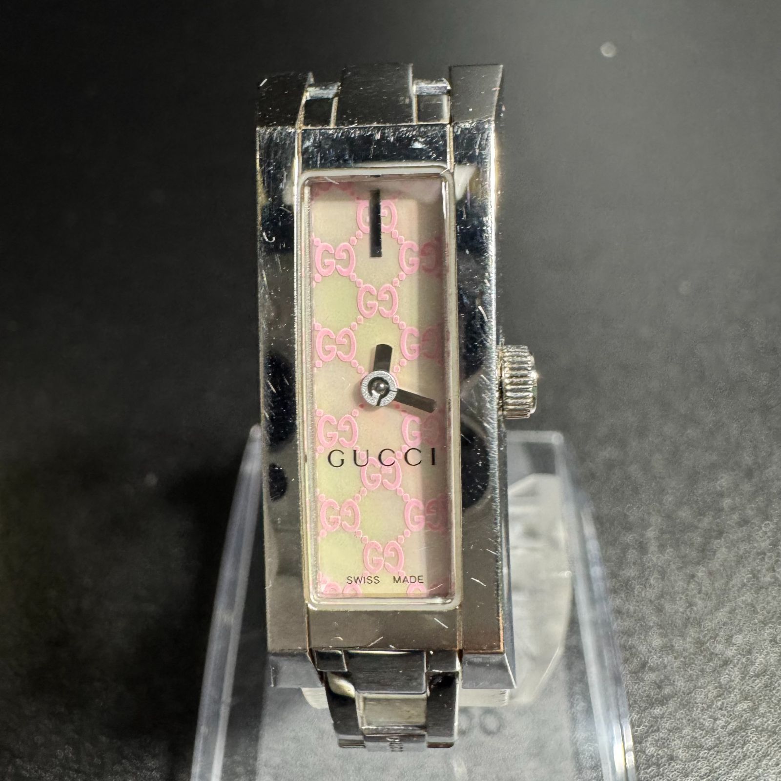 グッチ 時計 シエル文字盤 不動