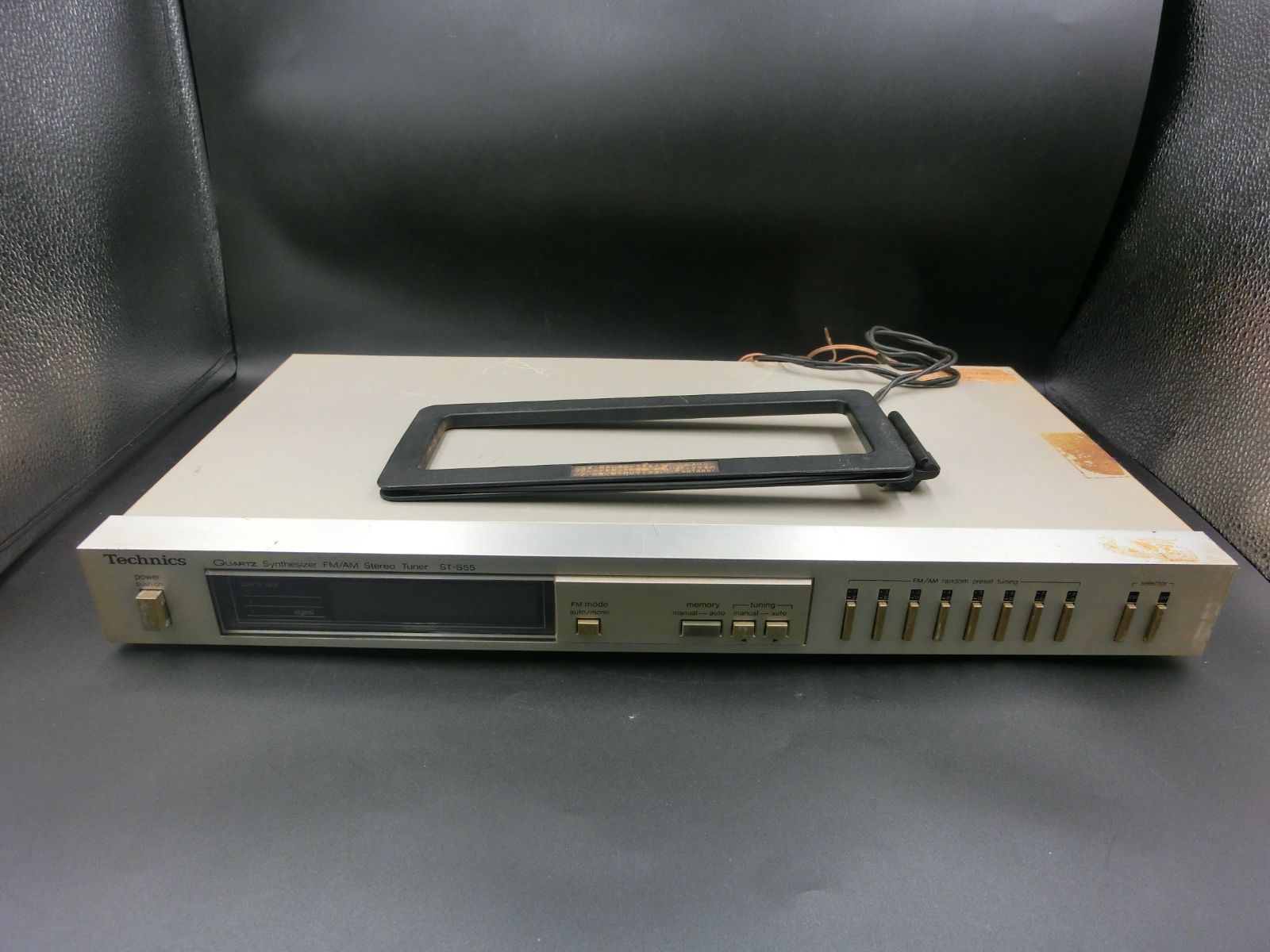 Technics Music Synthesizer ジャンク TAKA52-27】☆Technics テクニクス QUARTZ Synthesizer FM/AM Stereo