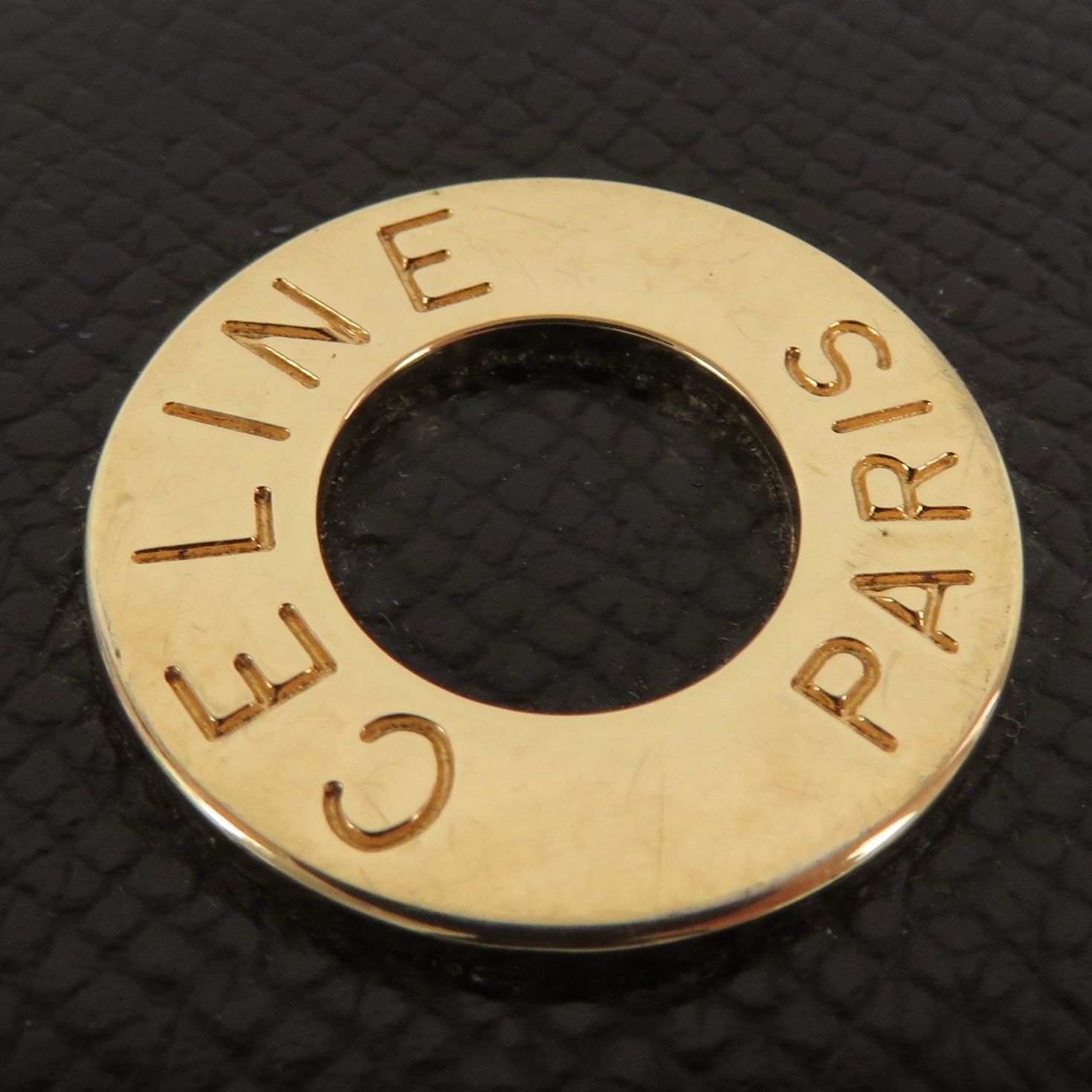  CELINE セリーヌ 6連キーケース ブラック レザー イタリア製 rk 10184 キーケース 小物