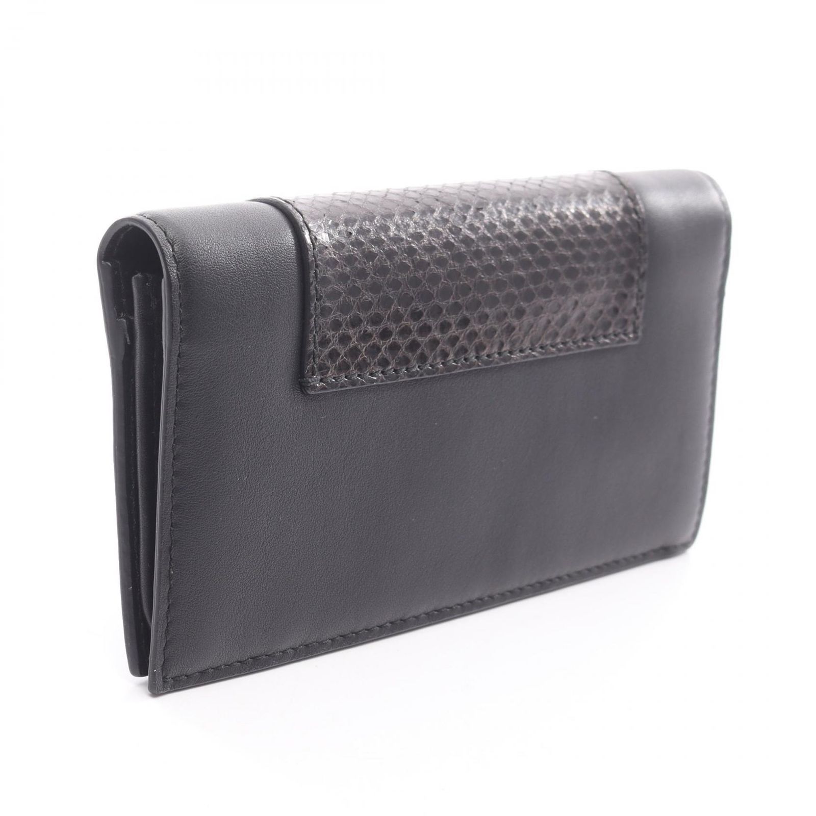 グッチ GUCCI 二つ折り長財布 386836 ブラック レザー ZIP長財布 レディース A