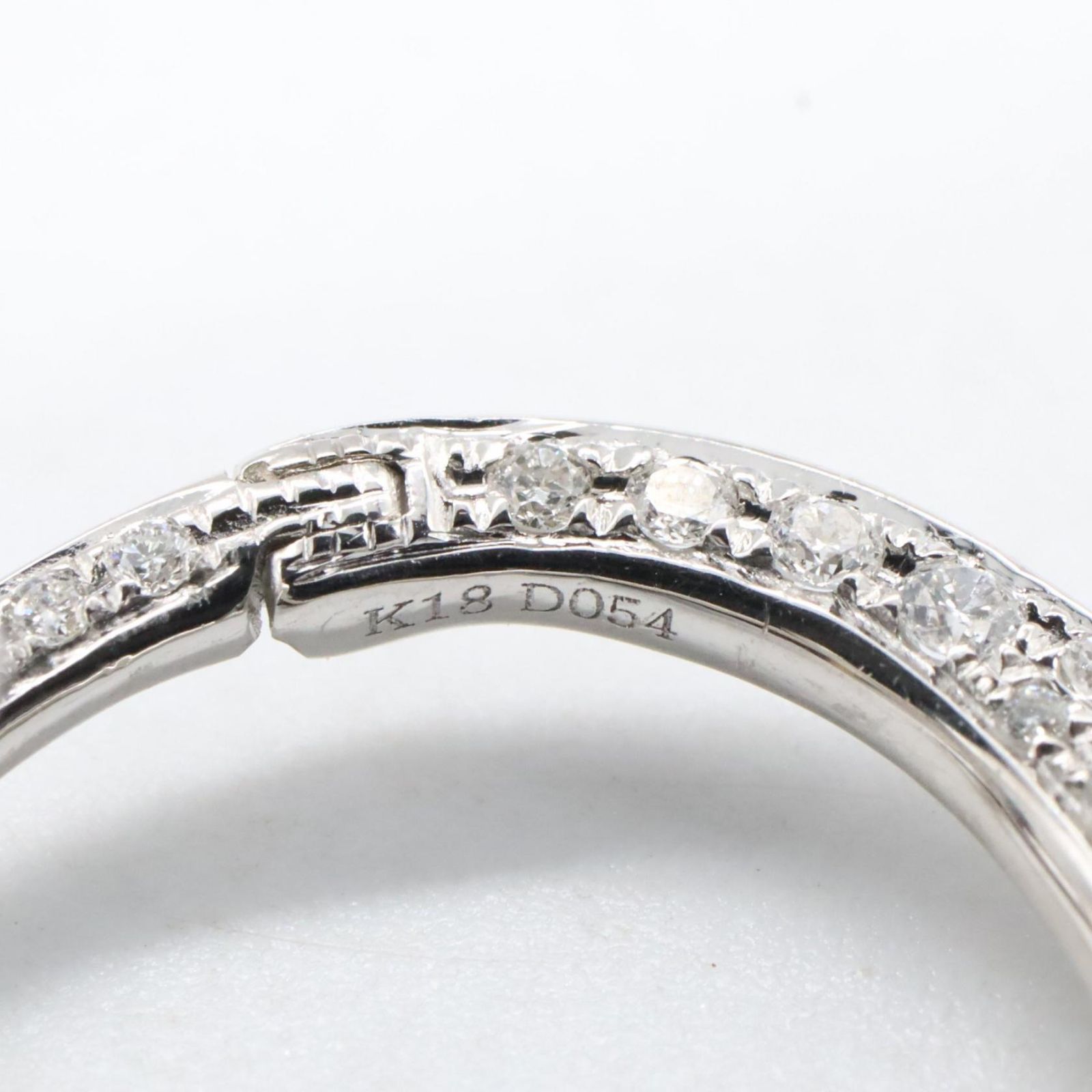 スタージュエリー K10 ダイヤモンドピアス DIAMOND DOUBLE MOON