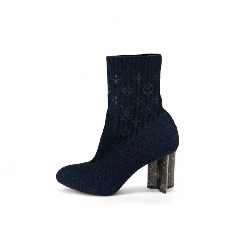 ルイヴィトン LOUIS VUITTON シルエットライン モノグラム ブーツ  
