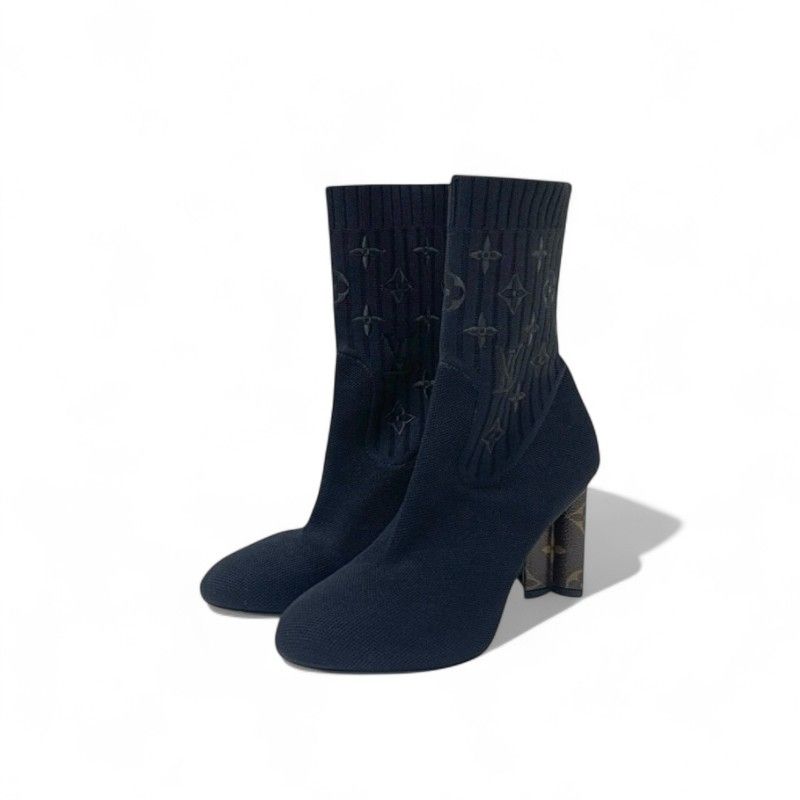 ルイヴィトン LOUIS VUITTON シルエットライン モノグラム ブーツ