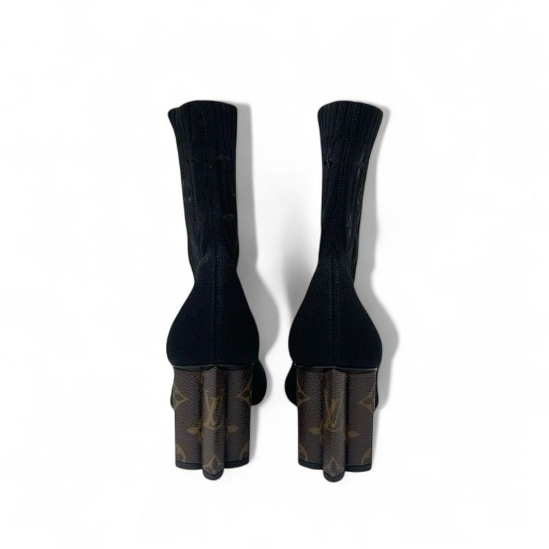 ルイヴィトン ニットソックスブーツ セール】【Jasmine】ストレッチ ニットソックスブーツ（ブーツ