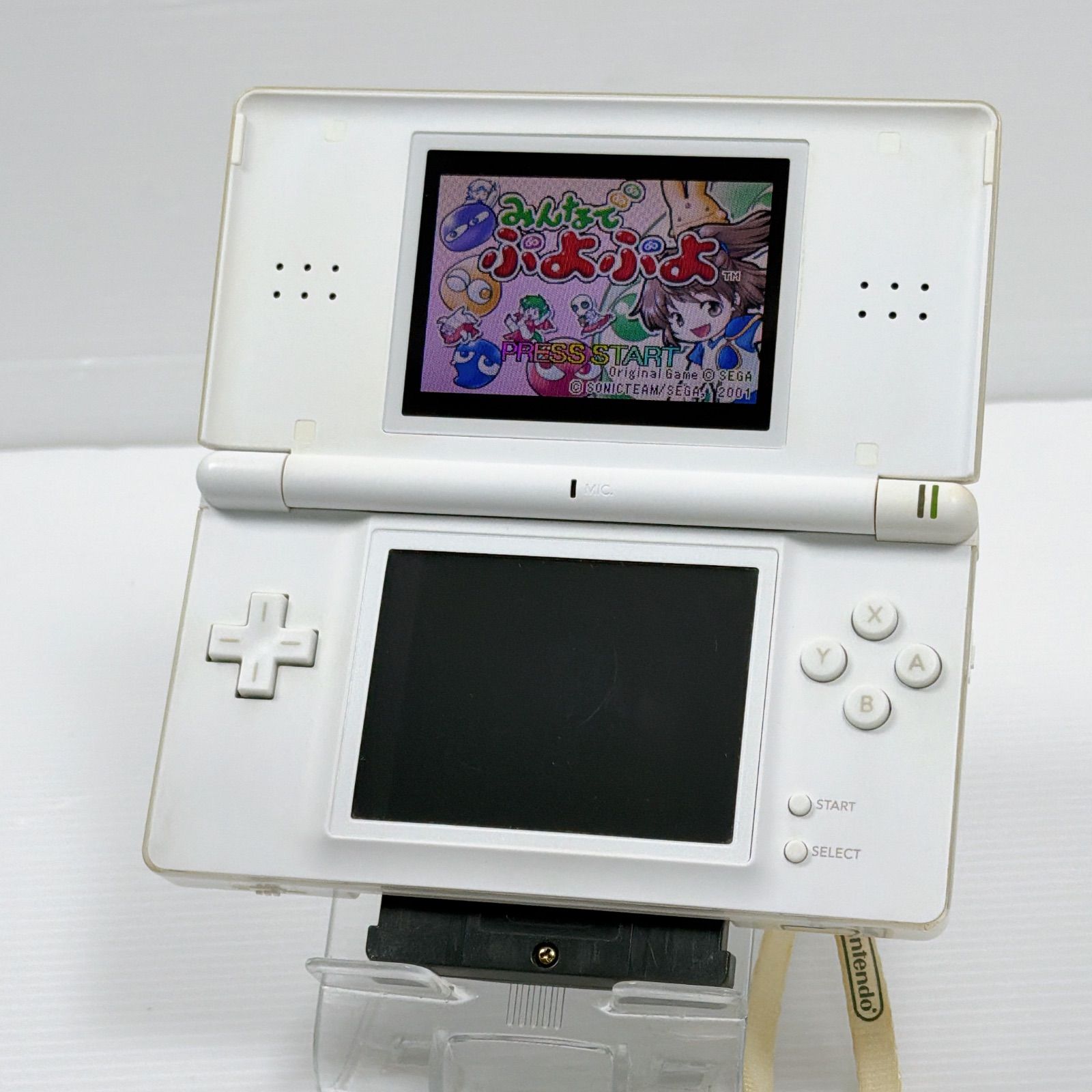 Nintendo DS Lite 任天堂　ニンテンドー　ホワイト　動作確認済み ニンテンドー DS Lite クリスタルホワイト 本体 箱付 任天堂 - メルカリ