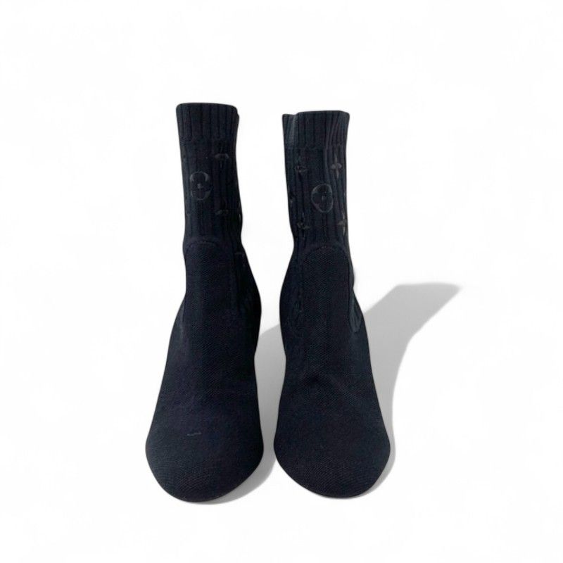 ルイヴィトン LOUIS VUITTON シルエットライン モノグラム ブーツ