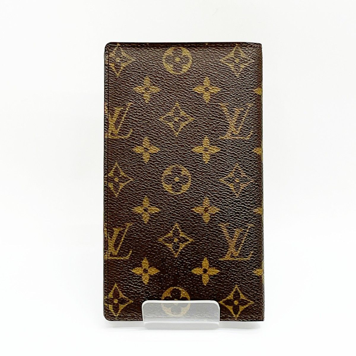 LOUIS VUITTON ルイヴィトン 長財布 モノグラム ポルトシェキエカルトクレディ M 62225 ブラウン