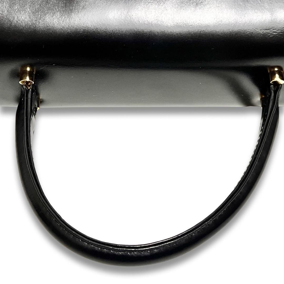 ジャンニヴェルサーチェ サンバースト レザー ハンドバッグ ブリーフ