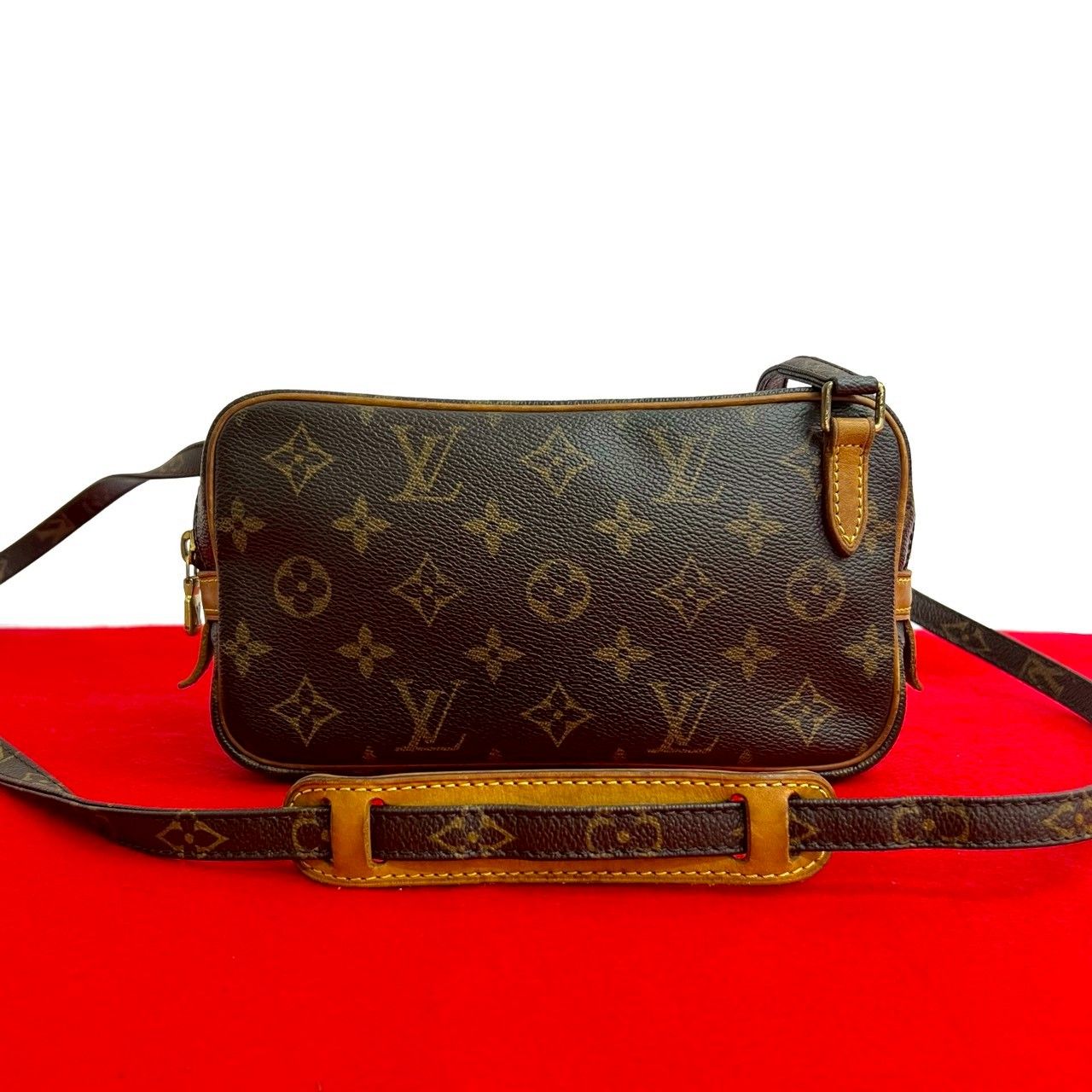 【廃盤品】【美品】LOUIS VUITTONポシェットマルリーバンドリエール ルイヴィトン LOUIS VUITTON ポシェット マルリー バンドリエール