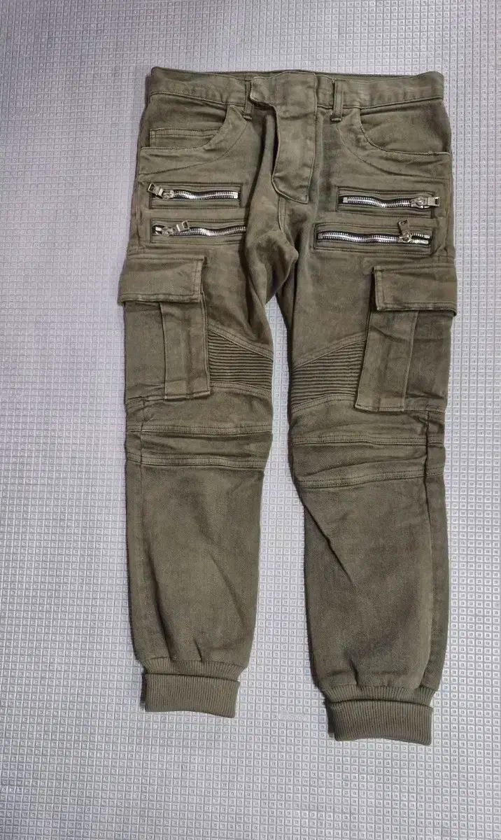 BALMAIN バルマン カーゴ バイカー コットン パンツ 32 サイズ