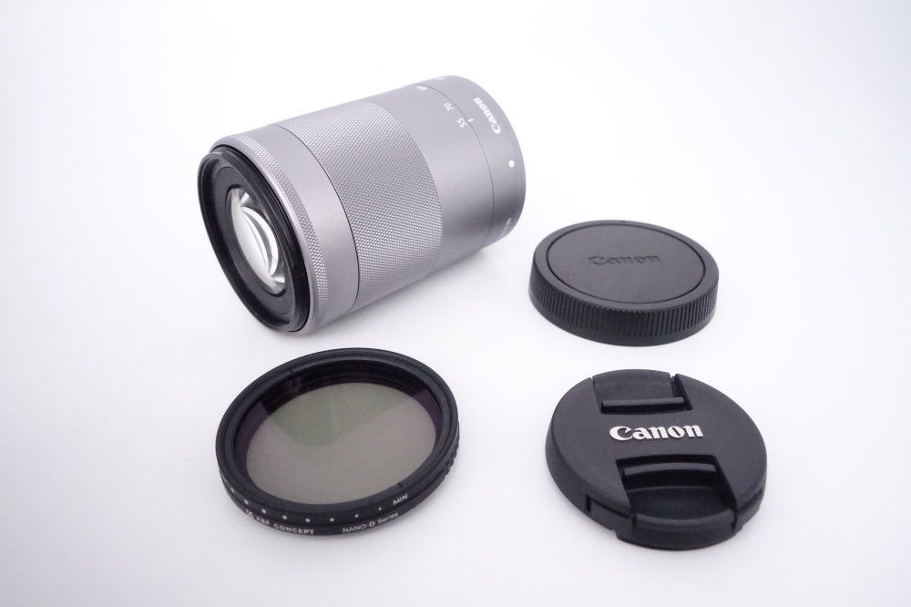 上品 キヤノン Canon 望遠ズームレンズ EF-M 55-200mm F4.5-6.3 IS STM シルバー D11018A