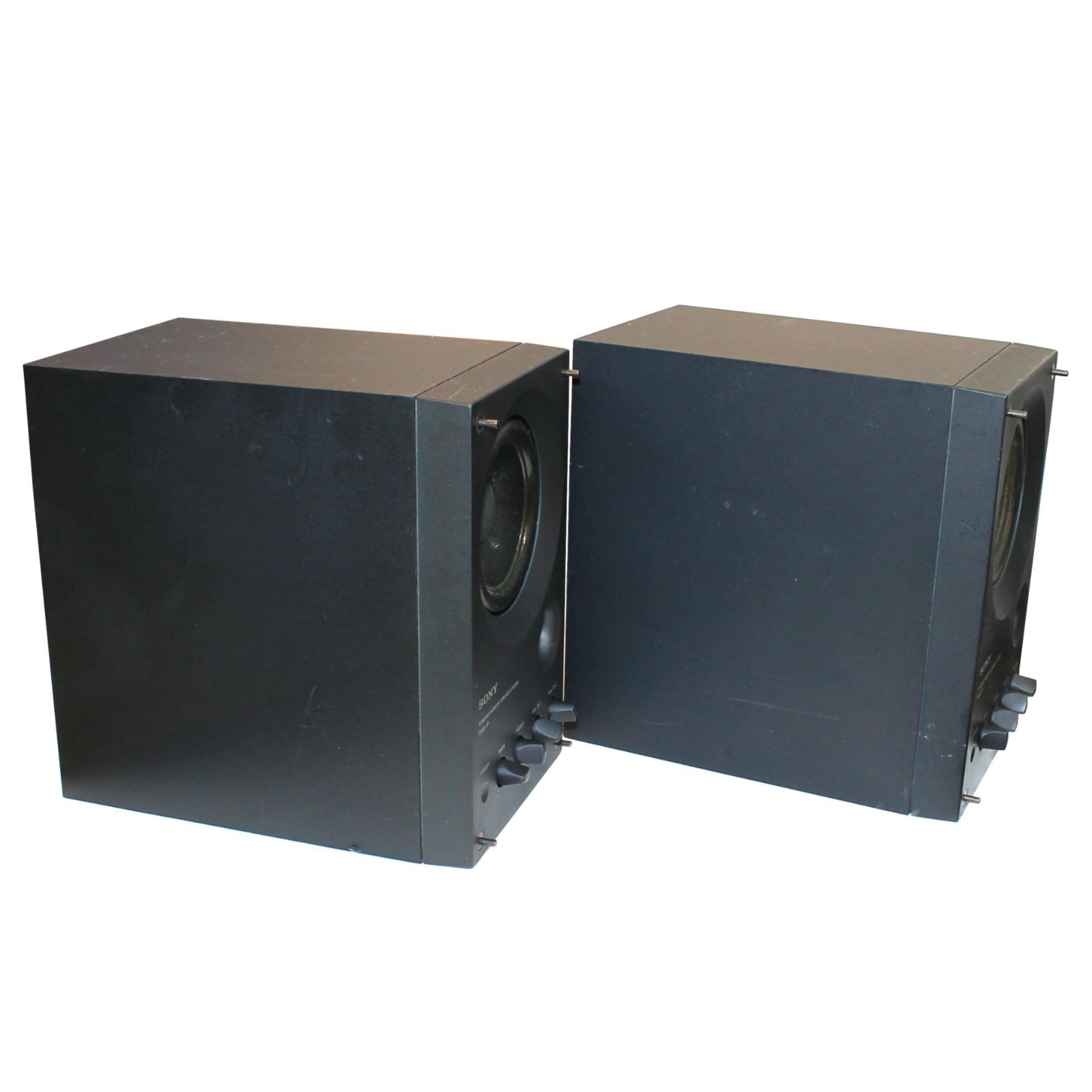 SONY SMS-1P ペア プロテクター付属 パワードモニタースピーカー 2台