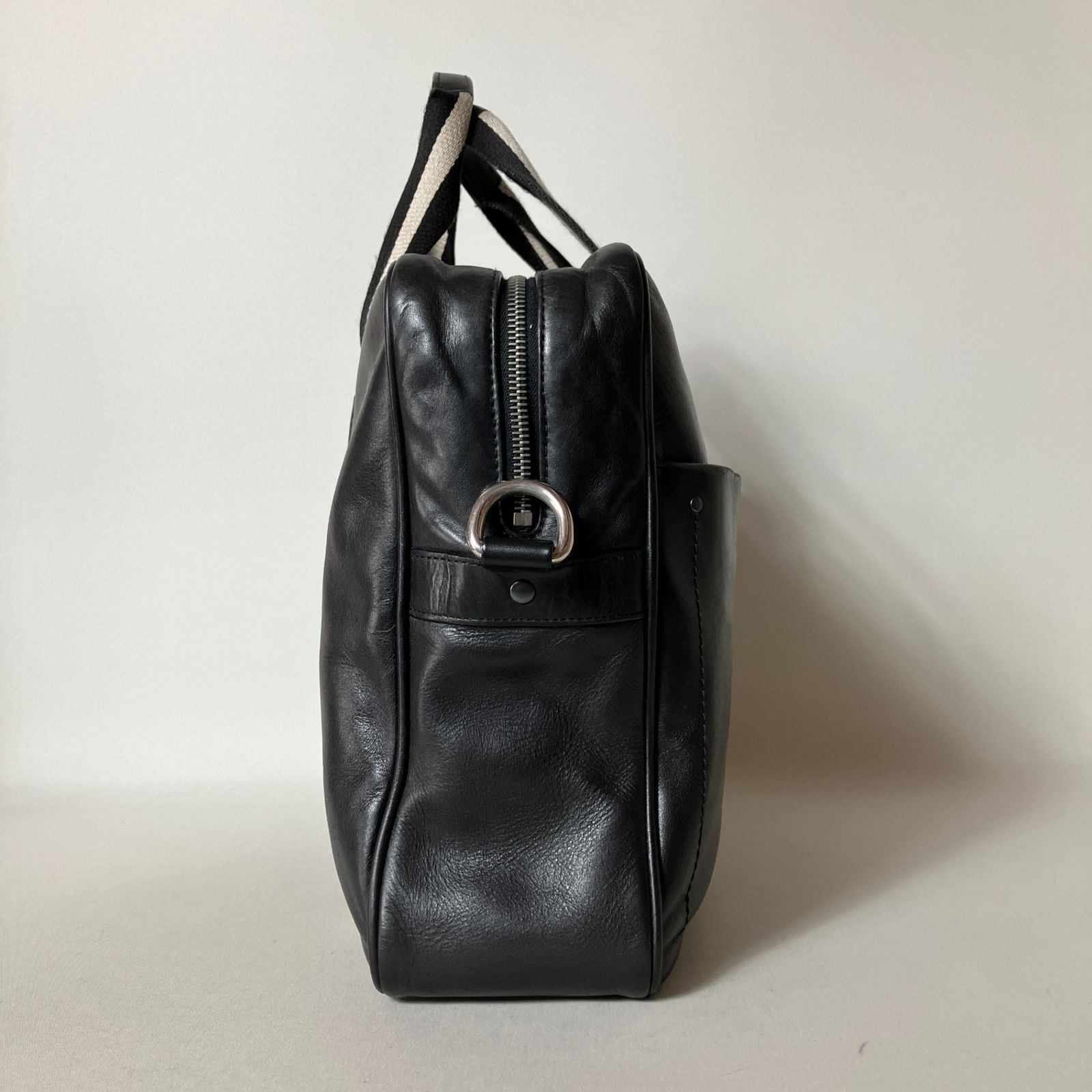 【美品】BALLY バリー　ビジネスバッグ　2WAY ショルダー　鍵　レザー　黒 美品】BALLY バリー ビジネスバッグ 2WAY ショルダー 鍵 レザー 黒
