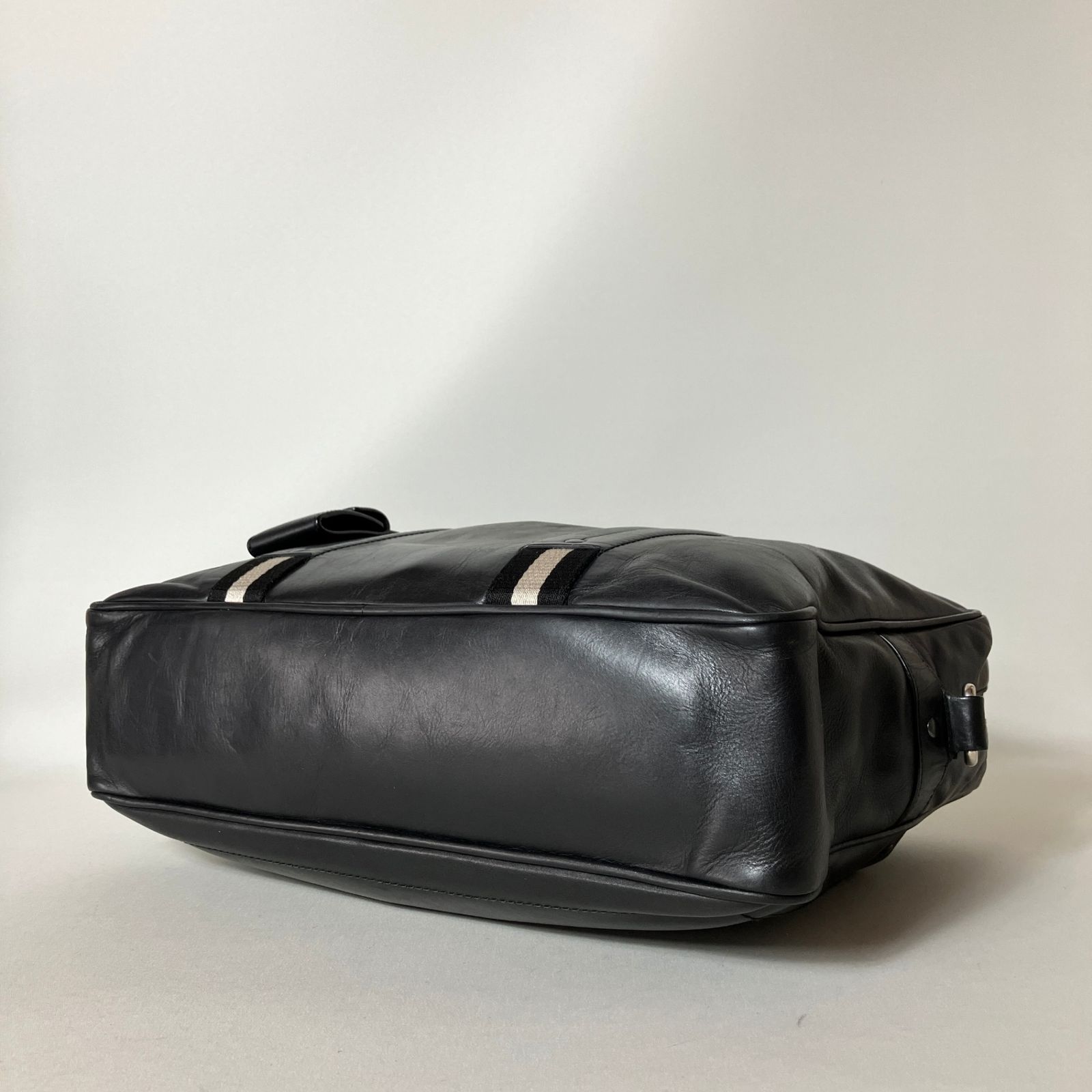 2510-287｜美品｜バリー 2WAYビジネスバッグ レザー ブラック - メルカリ